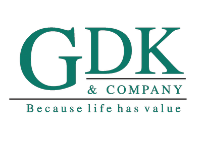 Logo for sponsor GDK & Company